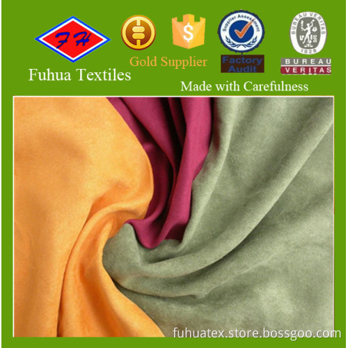 100% polyester suede fabric for garments and sofa